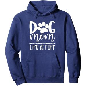 image:imageDog Mom  Great gift for Women Friends Mom Pullover HoodieNavy Blue