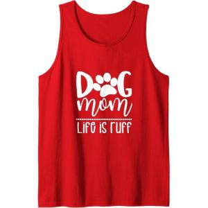 image:imageDog Mom  Great gift for Women Friends Mom Tank TopRed