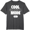 image:imageCool Grandpa Mode On Funny Gift TShirtDark Heather Grey