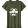 image:imageThe Man The Myth The Legend  Grandpa Gift TShirtOlive Green