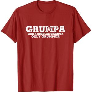 image:imageGrumpa  Grandpa Gift TShirtCranberry Red