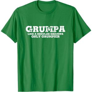 image:imageGrumpa  Grandpa Gift TShirtKelly Green