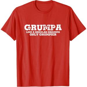 image:imageGrumpa  Grandpa Gift TShirtRed