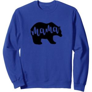 image:imageMama Bear White Gifts for Mom Women Mimi Mama SweatshirtRoyal Blue