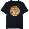 image:imageFall Vibes  Fall Season Gifts TShirtBlack
