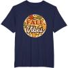 image:imageFall Vibes  Fall Season Gifts TShirtNavy Blue