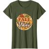 image:imageFall Vibes  Fall Season Gifts TShirtOlive Green