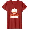image:imageSpooky State Of Mind  Funny Spooky Halloween Gifts TShirtCranberry Red