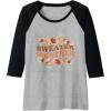 image:imageSweater Weather  Fall Season Gifts Raglan Baseball TeeBlackAthletic Heather