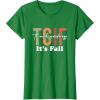 image:imageThank Goodness Its Fall  Fall Season Gifts TShirtKelly Green