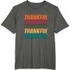 image:imageThankful  Fall Season Gifts TShirtAsphalt Grey