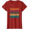 image:imageThankful  Fall Season Gifts TShirtCranberry Red