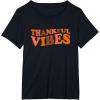 image:imageThankful Vibes  Fall Season Gifts TShirtBlack