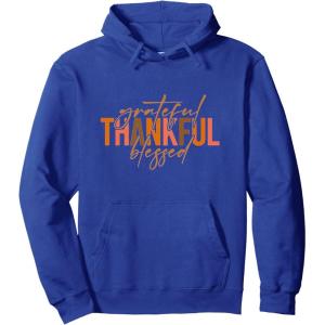 image:imageGrateful Thankful Blessed  Fall Season Gifts Pullover HoodieRoyal Blue