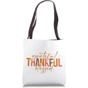 image:imageGrateful Thankful Blessed  Fall Season Gifts Tote Bag