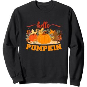 image:imageHello Pumpkin  Fall Season Gifts SweatshirtBlack