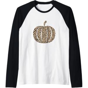 image:imagePumpkin  Fall Season Gifts Raglan Baseball TeeBlackWhite