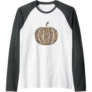 image:imagePumpkin  Fall Season Gifts Raglan Baseball TeeDark Heather GreyWhite
