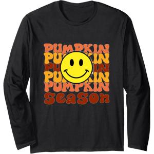 image:imagePumpkin Season  Fall Season Gifts Long Sleeve TShirtBlack