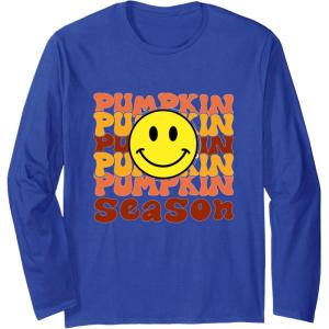 image:imagePumpkin Season  Fall Season Gifts Long Sleeve TShirtRoyal Blue