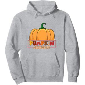 image:imagePumpkin Season  Fall Season Gifts Pullover HoodieHeather Grey