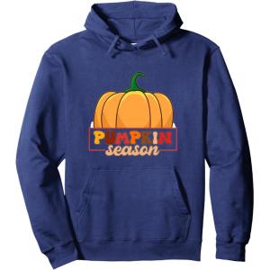 image:imagePumpkin Season  Fall Season Gifts Pullover HoodieNavy Blue