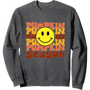 image:imagePumpkin Season  Fall Season Gifts SweatshirtDark Heather Grey