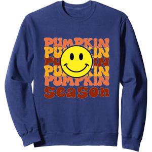 image:imagePumpkin Season  Fall Season Gifts SweatshirtNavy Blue