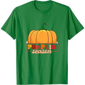 image:imagePumpkin Season  Fall Season Gifts TShirtKelly Green