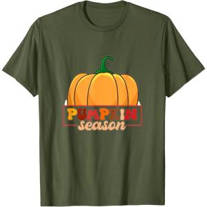 image:imagePumpkin Season  Fall Season Gifts TShirtOlive Green