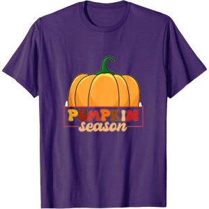 image:imagePumpkin Season  Fall Season Gifts TShirtPurple