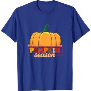 image:imagePumpkin Season  Fall Season Gifts TShirtRoyal Blue