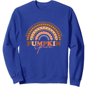 image:imagePumpkin Spice  Fall Season Gifts SweatshirtRoyal Blue