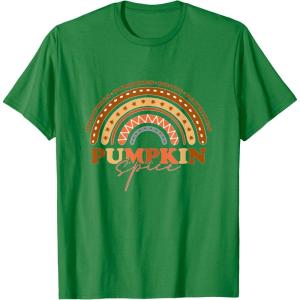 image:imagePumpkin Spice  Fall Season Gifts TShirtKelly Green