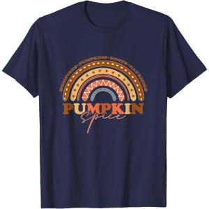 image:imagePumpkin Spice  Fall Season Gifts TShirtNavy Blue