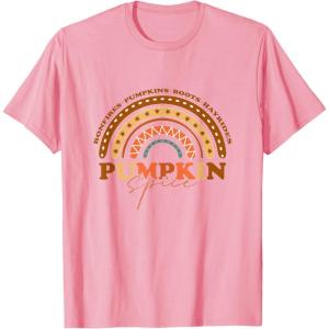 image:imagePumpkin Spice  Fall Season Gifts TShirtPink