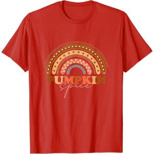 image:imagePumpkin Spice  Fall Season Gifts TShirtRed