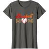 image:imageBaseball Mom  Baseball Mom Gifts TShirtAsphalt Grey