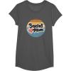 image:imageBaseball Mom Retro  Gift for Mother TShirtAsphalt Grey