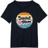 image:imageBaseball Mom Retro  Gift for Mother TShirtBlack