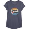 image:imageBaseball Mom Retro  Gift for Mother TShirtHeather Blue