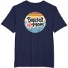image:imageBaseball Mom Retro  Gift for Mother TShirtNavy Blue