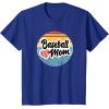 image:imageBaseball Mom Retro  Gift for Mother TShirtRoyal Blue