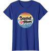 image:imageBaseball Mom Retro  Gift for Mother TShirtRoyal Blue