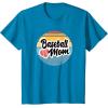 image:imageBaseball Mom Retro  Gift for Mother TShirtSapphire Blue