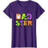 image:imageDadster  Funny Spooky Halloween Gifts TShirtPurple