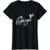 image:imageGigi  Grandmother Mimi and Gigi Gifts TShirtBlack