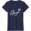 image:imageGigi  Grandmother Mimi and Gigi Gifts TShirtNavy Blue