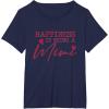 image:imageHappiness is being a Mimi  Grandmother Mimi and Gigi Gifts TShirtNavy Blue