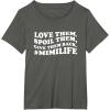 image:imageLove them spoil them Give them back Mimilife TShirtAsphalt Grey